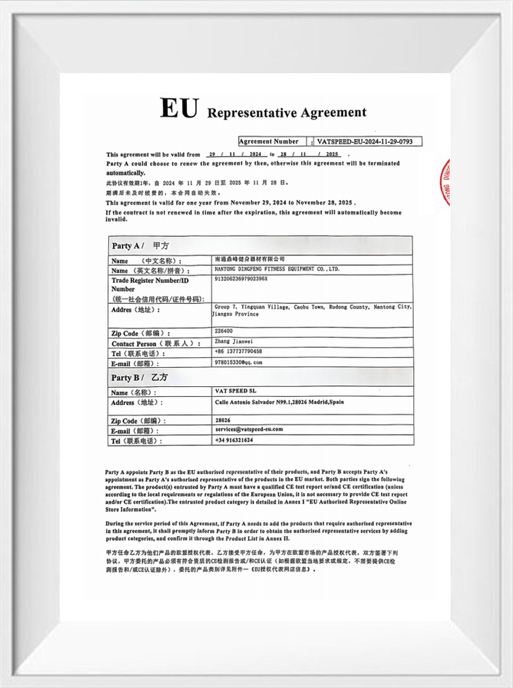 Europäischer bevollmächtigter Vertreter