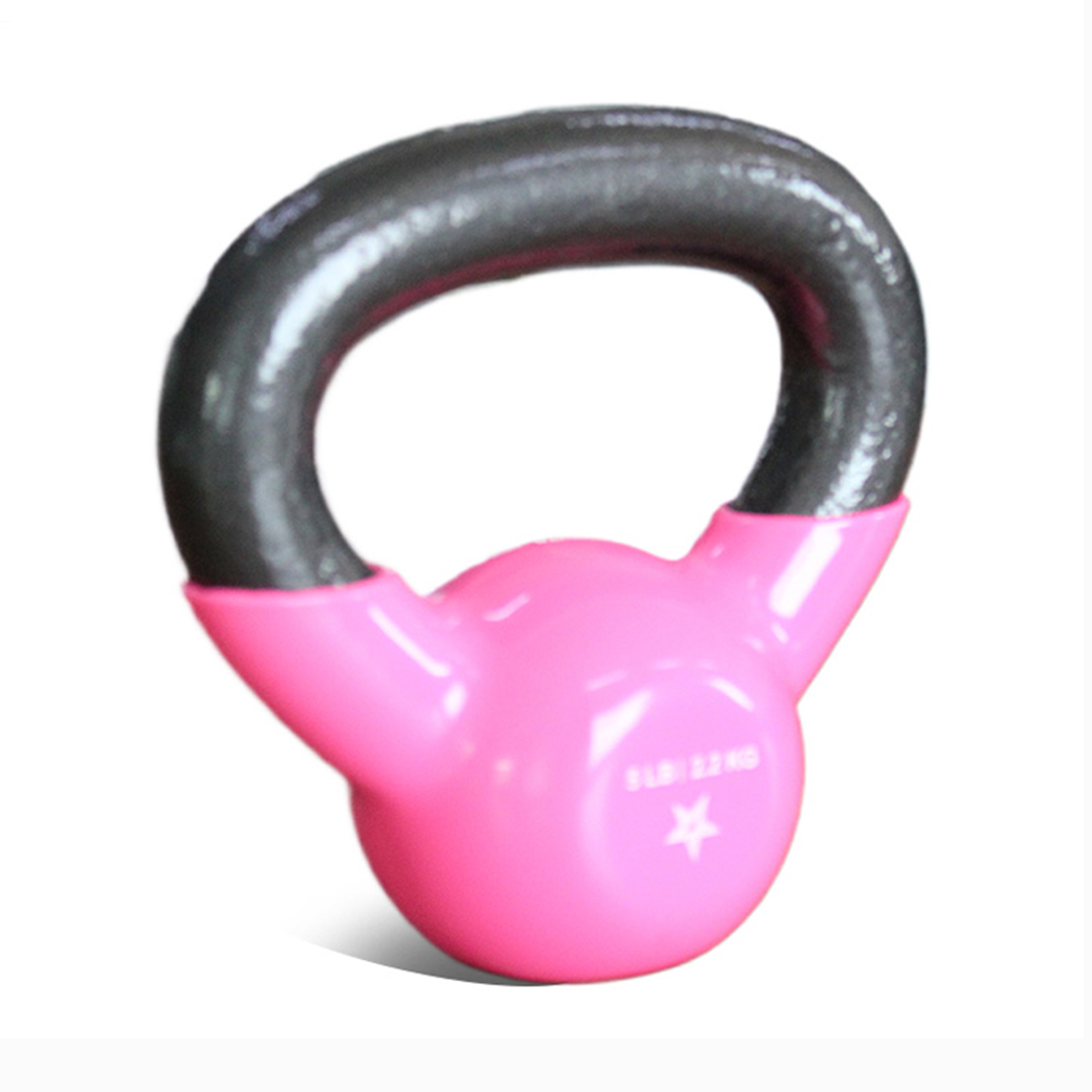 Vinyl-Gusseisen-Kettlebell
