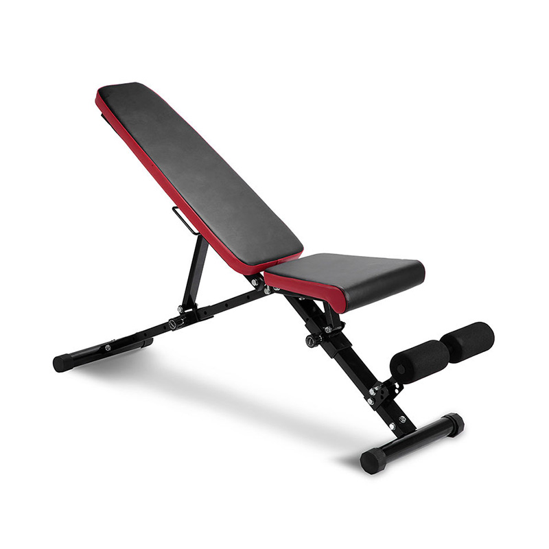 Robuste schwarze Hantelbank