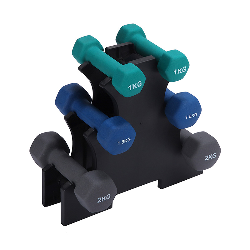 Sechskant-Hantel aus Vinyl-Neoprenkautschuk